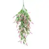 Planta Pendente Simulada Folhas de Hera Falsas Adequadas para Parede Jardim Familiar Decoração de Casamento Grama Colorida de Primavera Malte