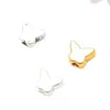 Miçangas Espaçadoras de Liga com Furo Reto Perfurado Miçangas Soltas Material para DIY Acessórios de Joia com Furo em Formato de Borboleta Brincos Pulseira Feitos à Mão