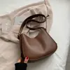 Bolso Pequeño Simple Bolso Bandolera Retro Bolso de Hombro de Moda para Mujer 2025 Bolso Tote Casual Texturizado de Gran Capacidad