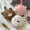 Bolsa de Armazenamento de Roupa Íntima de Viagem 3 em 1 Portátil Organizador de Roupa Íntima para Mala Bolsa de Armazenamento Fofa de Urso