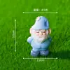 Decoración de Jardín de Pascua de Gnomo Lindo Nuevo Producto Transfronterizo Adorno de Figura Adorable para Coche y Escritorio DIY