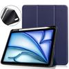 Adecuado para 2026 iPad Air8 /Air7/Air6/Air5/Air4(11 pulgadas) Funda Protectora con Ranura para Bolígrafo de TPU