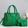 2026 Nueva Moda Vintage Bolso Tejido en Relieve Madre e Hijo para Mujer, Bolso de Mano y Bolso Cruzado de Gran Capacidad para el Trabajo, Venta al por Mayor Transfronteriza