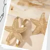 El Nuevo Conjunto de Pulsera y Anillo de Estrella de Mar Simple y Elegante de Temu, Muy Vendido para Mujeres, es Adecuado para Regalos de Vacaciones y para Usar