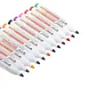 Marcadores de Quadro Branco Flutuantes Apagáveis à Base de Água, Grande Capacidade, 12 Cores, Canetas com Tinta Colorida para Estudantes, Marcadores Apagáveis de Quadro Branco para Sala de Aula