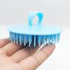 Escova para Lavar Cabelo para Adultos, Escova Massageadora com Cabeça de Silicone, Escova para Coçar Anti-Coceira, Pente para Lavar Cabelo de Adulto para Barbearias Venda por Atacado