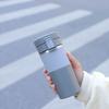 Vaso Aislado de Acero Inoxidable 304 Transfronterizo Vaso Portátil para Coche Vaso Rebotante Vacío Doble Capa Taza de Café Regalo de Negocios Vaso de Agua