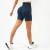 Amazon Shorts de Fitness de Cintura Alta Transpirables con Pliegues en V Traseros para Mujer de Secado Rápido Deportivos Elásticos de Cadera de Durazno Pantalones de Yoga de Tres Puntos