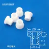 M10 Parafuso Isolante de Nylon Bucha Isolante Arruela de Transistor Bucha Plástica Bucha de Revestimento Tipo T Côncavo-Convexo Bucha de Degrau