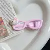 Lindo Dibujo Animado Gato Kt Gafas Pasador de Pelo Dulce Elegante Diseño Creativo Pasador de Pelo Niña Linda Accesorios para el Cabello Versátiles Tocado
