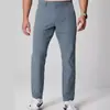 2024 Roupa Casual de Negócios para Comércio Exterior Bolso com Zíper Real Slim Fit Europeu e Americano Tamanho Plus Algodão Versátil Cor Sólida Calça Social Masculina