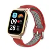 Adequado para Pulseira do Redmi Watch 3 Active, Pulseira de Silicone Perfurada Fashion, Pulseira do Redmi Watch 3