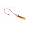 Pingente Corda para Celular com Fivela de Pagode de Espiga de Milho Cordão Trançado à Mão Corda Pingente Acessórios para Joias DIY