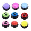 Botão de Falar para Cachorro, Botão de Comunicação para Pet, Buzzer, Sino para Cachorro, Brinquedo de Comer, Artefato de Treinamento com Gravação de Voz