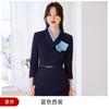 Jaqueta cinza para as mulheres outono e inverno Novo Design Temperamento Profissional desgaste formal salão de beleza joalheria terno de trabalho