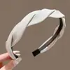 Faixa de cabelo de tecido com dentes estilo coreano para mulheres, adequada para uso diário, faixa de cabelo com coroa alta, especial para lavar o rosto, presilha de cabelo antiderrapante, acessório de cabelo