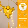 Decoração de Halloween Infantil Feita à Mão Saco de Materiais DIY Atividade Temática para Festa de Jardim de Infância Barra Adereços Lanterna de Abóbora