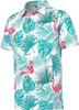 Nueva Camisa Polo para Hombre Amazon Transfronteriza Europea y Americana de Manga Corta de Secado Rápido Camisa de Golf Hawaiana 3D