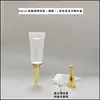 Botellas de Plástico Vacías en Stock 20ml PE Cuidado de la Piel Cosméticos Productos para el Cuidado de la Piel Envases Tipo Tubo Suave Blanco Lechoso