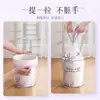 Bolsas de basura con cordón para el hogar, dormitorio de estudiantes, gran capacidad, engrosadas, a prueba de fugas, resistentes a altas temperaturas, tamaño grande, cierre automático