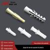Fábrica de vendas diretas plugue de tubo de expansão M6 branco fixação de tubo de expansão parafuso de expansão plugue de borracha plugue de tubo de expansão de plástico