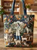 2026 Estación Independiente Transfronteriza Amazon Bolso Nuevo Bolso Tote Estampado Digital Bolso Tote Acolchado de Moda