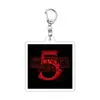Novos Itens Decorativos Transfronteiriços: Pingentes de Stranger Things, Mercadorias de Filmes e Séries, Máscaras do Clube Hellfire, Chaveiros Atacado
