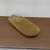 Zapatos Birkenstock Estilo Coreano de Suela Gruesa sin Cordones para Mujer 2026 Otoño Nuevos Zuecos Cerrados Retro