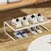 Zapatero Dormitorio Debajo de la Cama Ahorro de Espacio Pequeño Zapatero Simple Multicapa Estante de Almacenamiento para Zapatos Deportivos Pantuflas