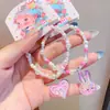 Pulsera de Niña con Cuentas Oceánicas y Colgantes de Estrella de Mar y Conchas, Cuentas de Colores, Joyería Versátil de Princesa para Niños, Accesorios Lindos