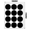Amazon Explosões Quadro Negro Adesivo Apagável Impermeável Removível Grande Pequeno Garrafa Colorido Preto PVC Quadro Negro Adesivo