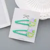 Pasadores para el Cabello de Niña, Pasadores para el Cabello de Bebé de Niña, Pasadores para Cabello Roto, Pinzas BB de Dibujos Animados Lindos de Helado, Accesorios para el Cabello, Joyería para Puestos al Por Mayor