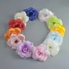 Cabeza de Rosa de Simulación Flor de Rosa Boda Pared de Flores de Boda Camino Flor Ropa de Flor Caja de Flores Fotografía de Flores Vestido de Flor de Seda