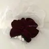 Novedad Otoño e Invierno Scrunchie de Terciopelo con Perlas Hecho a Mano Cuerda para el Cabello Elegante Retro Cuerda Elástica Alta para el Cabello Accesorios para el Cabello para Mujeres