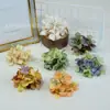Producción de Tocados Étnicos Artificiales de 16 Puntas Pintura al Óleo Hortensia Guirnalda Estilo Europeo Arreglo Floral Ramo de Novia Producción