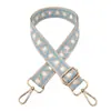 Nuevos accesorios para bolsos con correa de hombro ancha de color, correa decorativa para un solo hombro, bandolera de color en contraste, correa larga para bolso transfronterizo de comercio exterior