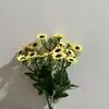 Simulação interna Sol crisântemo nova decoração Xiaoqing vestir-se decoração flor artificial flor artificial falso Daisy sala de estar casa vestir