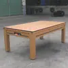 Mesa de Bilhar para Uso Doméstico, Mesa de Bilhar Elegante Estilo Americano, Bola Padrão, Dobrável, Altura Ajustável, Pode Ser Convertida em uma Mesa de Ping Pong, Modelo Novo