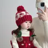 Gorros de Punto Gruesos Cálidos para Otoño e Invierno, Gorros Pullover para Hombres y Mujeres, Bebé, Estilo Retro, Cortavientos, Protección para Orejas, Gorros de Lana, Modernos
