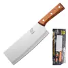 Cuchillo de Cocina de Acero Inoxidable para Picar y Rebanar, Cuchillo de Rebanar Doméstico de Chef, Cuchillo Multiusos para Cortar Carne y Verduras Asakh-No.882