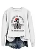 Estação Independente Europeia e Americana Quando Você Está Morto Por Dentro Moda Divertida Figura Vestuário Casual Coringa Manga Longa