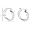 Aretes Ins Transfronterizos Europeos y Americanos Retro Acero Inoxidable Cruz Simple Versátil Electrochapado Geométricos Aretes de Botón Aros para la Oreja Joyería para la Oreja