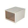 Caja de almacenamiento con cajones, caja de plástico para guardar ropa, caja de almacenamiento para ropa, armario de almacenamiento, armario transparente, caja de almacenamiento