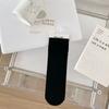 Máquina todo en uno para primavera y verano, calcetín de costura sin hueso para mujer con talón, malla recta transpirable, calcetines clásicos de color liso de tubo medio