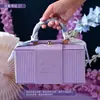 Regalos de Boda para Invitados, Recuerdos, Productos Terminados de Boda, Regalos Prácticos de Compromiso, Juego de Caja de Regalo de Toalla para Banquete de Boda, Gama Alta