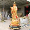 Estatua de Buda de Resina Giveawin Guanyin 88cm 1.21m 2m Bodhisattva Guan Yin Adornos de Adoración para Templos
