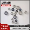 Ilhó em Forma de Cogumelo Todo em Cobre Redondo Metalico Acessório de Decoração para Roupas para Marcadores de Página, Cintos, Sapatos e Jaquetas