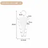Estante de Almacenamiento de Perchas de Ropa de Doble Cara en Forma de V para Hogar Dormitorio Almacenamiento Apilable Perchero de Múltiples Ganchos Ahorrador de Espacio Sombrero