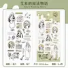 Adesivos Pet Yuxian: Adesivos de Personagens de Desenho Animado História de Frutas de Menina para Decoração DIY de Celular e Materiais para Diário