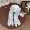Meias Franzidas de Dois Dedos para Mulheres, Estilo Fino de Verão, Meias Franzidas com Laço, Estilo Universitário Personalizado, Meias Longas de Algodão com Renda